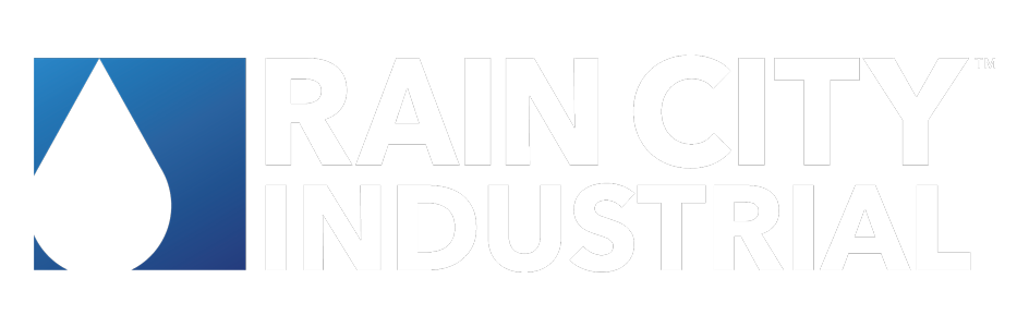 Rain City Industrial Secondary Reverse Logo alt